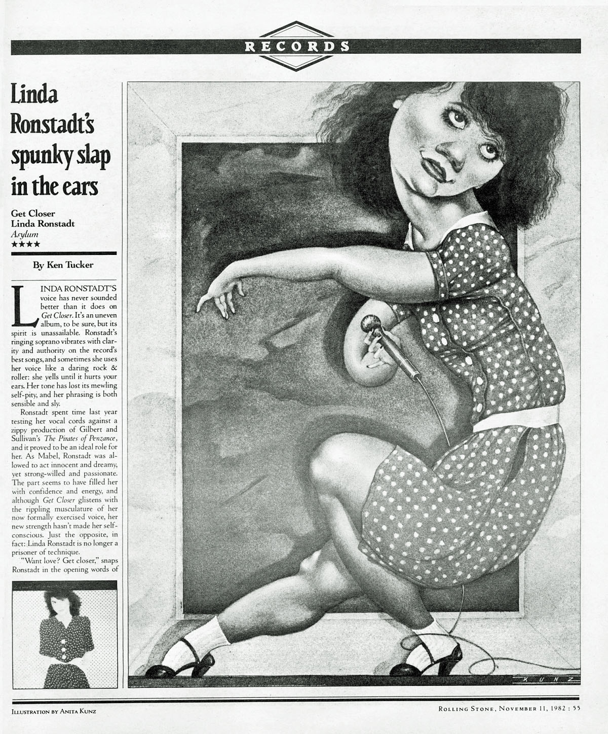 Linda Ronstadt Get Closer